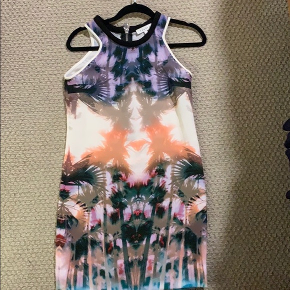 SANDRO RIO PALM TREE Dress 1 - Picture 2 of 5